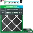 thumbnail image 1 of Filterbuy 18x20x1 Air Filter MERV 8 Odor Eliminator, HVAC AC Furnace Air Filters Replacement (2-Pack), 1 of 9