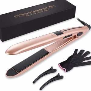 Cosprof 2 in 1 Hair Straightener, Curler Hair Straightener , Mini portable Hair Styling Iron