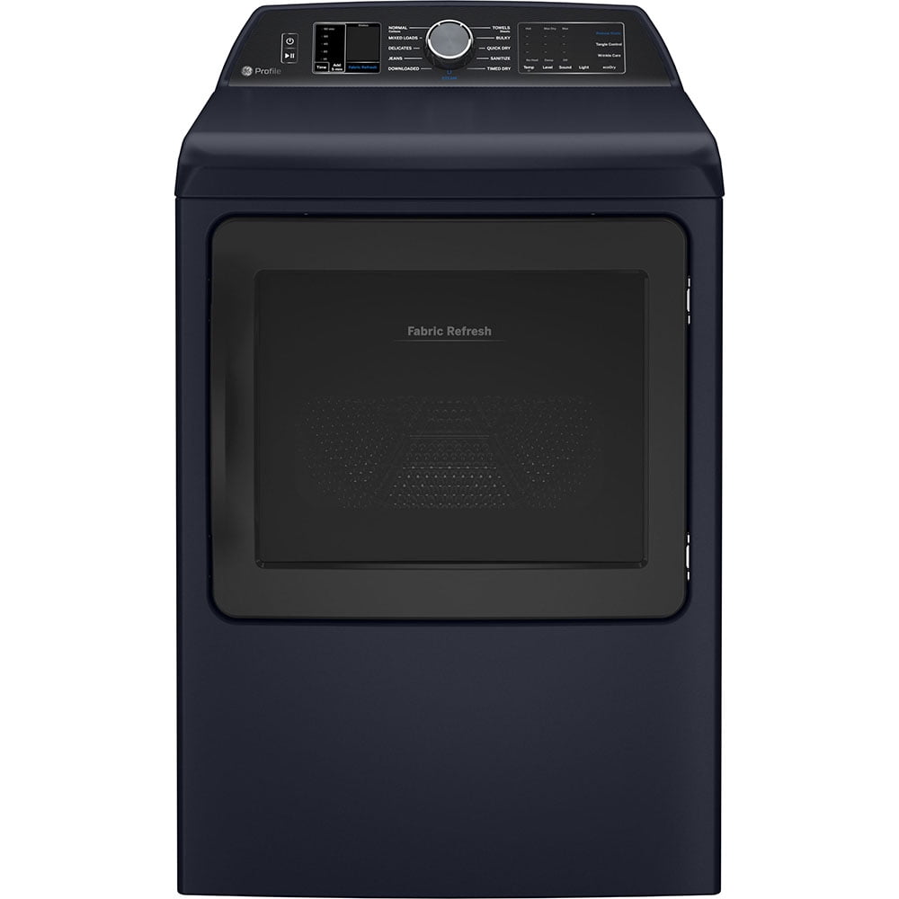 GE Profile 7.3 Cu Ft Smart Electric Dryer Sapphire Blue- PTD90EBMTRS