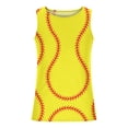 thumbnail image 4 of LSLJS Débardeurs de Baseball pour Hommes Été Décontracté Sans Manches T-Shirt Hauts à Imprimé de Baseball, 4 of 4