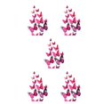 thumbnail image 3 of serony 12Pcs 3D DIY Wall Stickers PVC Kid Room Decal Home Decoration Decor purple 5Set, 3 of 6