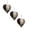 Dark Gray*3, variant on 2Pcs Handmade Fiber Bird Nesting Heart Bird Nest Refillable Birds Haven Iron Art Heart Hummingbird Nesting Bird House for Winter Fowl Animal Lovers Home Garden Yard Decor