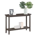 thumbnail image 3 of Pemberly Row Table Console Moderne avec Tablette, Fini Bois Gris, 3 of 6