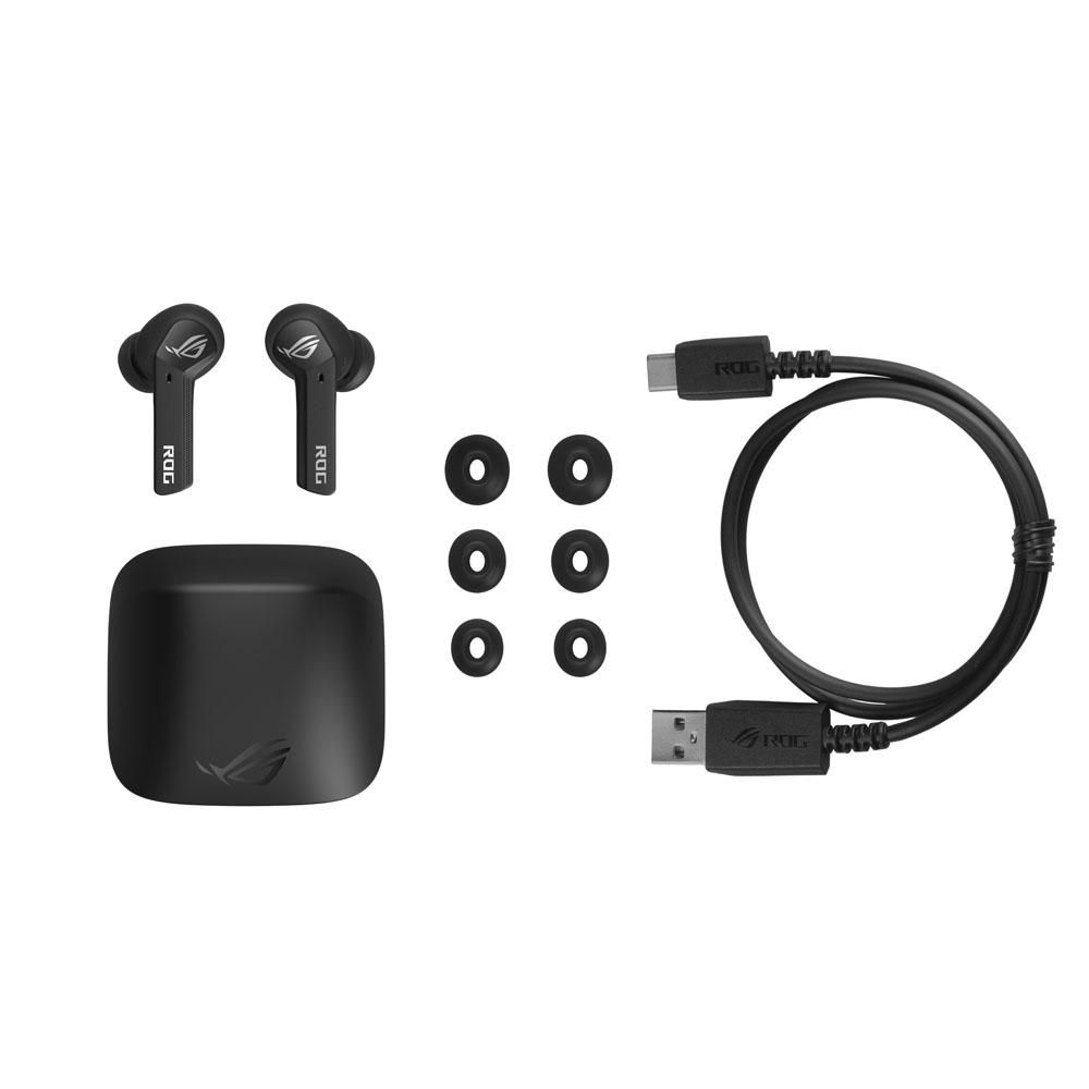 ASUS ROG Cetra True Wireless Black Gaming Headphones - ROG CETRA TRUE WIRELESS