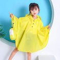 thumbnail image 4 of Kids Rain Poncho Hooded Jacket Rain Coat, 4 of 9