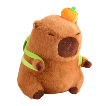 Bunblic Capybara Toy Cute Capybara Stuffed Animal 30cm Comfortable Soft Kids Room Decor Capybara Doll for Children Family bread light brown