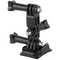 thumbnail image 1 of Ensemble de 7 Pcs Support de Casque Ajustable Compatible avec GoPro Hero Hero 3/2/1 Yi, Support Pivotant avant et Latéral pour Casque, 1 of 5