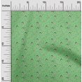 thumbnail image 2 of oneOone Cotton Poplin Pear Green Fabric Random Sewing Craft Projects Fabric Prints By Yard 56 Inch Wide, 2 of 5