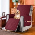 thumbnail image 1 of LSLJS Housse Universelle pour Fauteuil Inclinable, Housse de Sofa Intégrée, Serviette, Coussin de Sofa Résistant à l'Usure pour Animaux, Coussinet de Protection de Sofa Anti-Saleté, Fournitures pour Animaux, 1 of 2