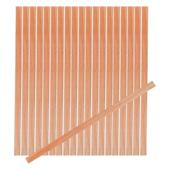 KAKOWELY 20pcs Cedar Matches Cigar Box Cedar Strips Wooden Cigar Box Cedar Chips Cedar Spills,9.25"X0.39"X0.04"