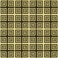 thumbnail image 1 of Ahgly Company Tapis d'Intérieur Lavable à la Machine, Carré, Transitionnel, Noir Brun, Tapis de Zone, 6 Pieds Carré, 1 of 7