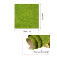 thumbnail image 2 of Uxcell 2pcs Artificial Grass Mat Small Realistic Fake Turf for Garden Lawn Decoration Model Yellow Green 10" x 10", 2 of 5