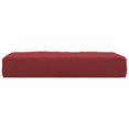 thumbnail image 2 of vidaXL Coussin de Palette Rouge Vin Tissu Oxford, 2 of 4