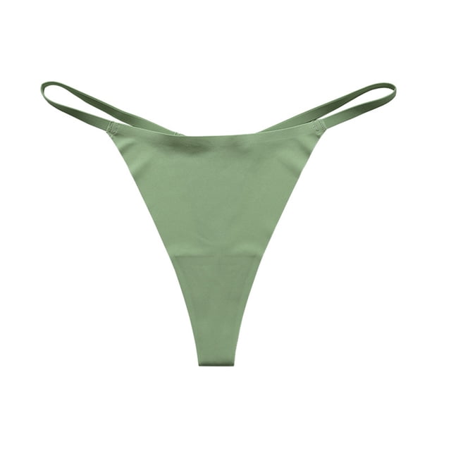 Birdeem Mode Femmes Couleur Unie String Taille Basse en Dentelle Respirant Sans Trace pour Filles
