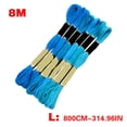thumbnail image 2 of XYAIYT Premium 8.7 Yard Embroidery Thread Set for Crafting 6 Skeins for Knitting,Sewing,DIY Projects Ideal for Beginners Experts Alike, 2 of 4