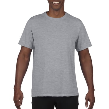 Gildan Mens Performance T-Shirt, L, Sport Grey