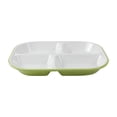 thumbnail image 1 of Binwennn Heat Imitation Porcelain Compartment Fast Food Trays Specifically Designed For School And Unit Canteens Commercial Grade Tableware, 1 of 4