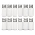 thumbnail image 1 of 12 Pcs Bouteilles de Réactifs Chimiques en Verre, Contenants d'Échantillons, Petites Bouteilles Scellées 10 ml, 1 of 8