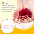 thumbnail image 3 of ruzhgo Length Coffin Fake Nail Scratch Resistant Press-on Fingernails Removable Trimble Nail Tip Adjustable Manicure Stickers Girls Type 1 Type 11, 3 of 6