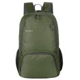 thumbnail image 1 of Léger Pliable Hommes Femmes Imperméable Voyage Packable Randonnée Armée Vert, 1 of 7
