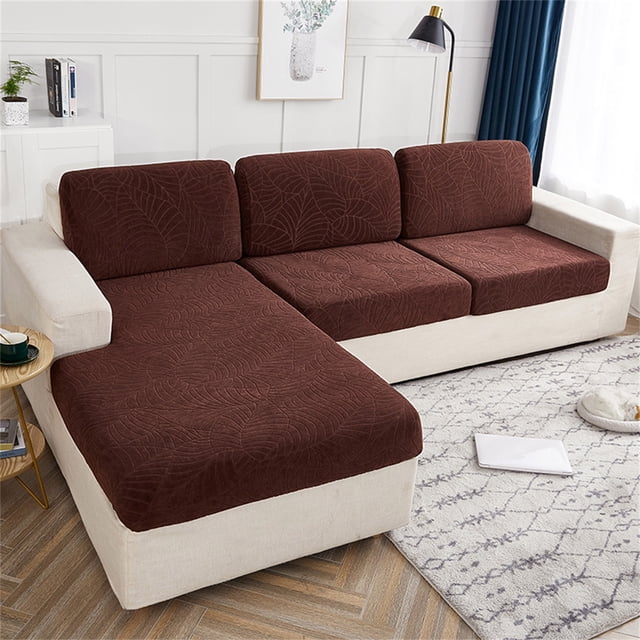 LSLJS Cushion Sofa Seat Cover Tightly Wrapped Protection Plush Fiber Living Room, Home Accessories