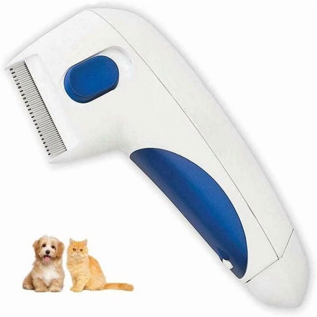 Electronic Flea Comb - Unspecified - Removes Fleas - Cordless - Ergonomic - Stainless Steel