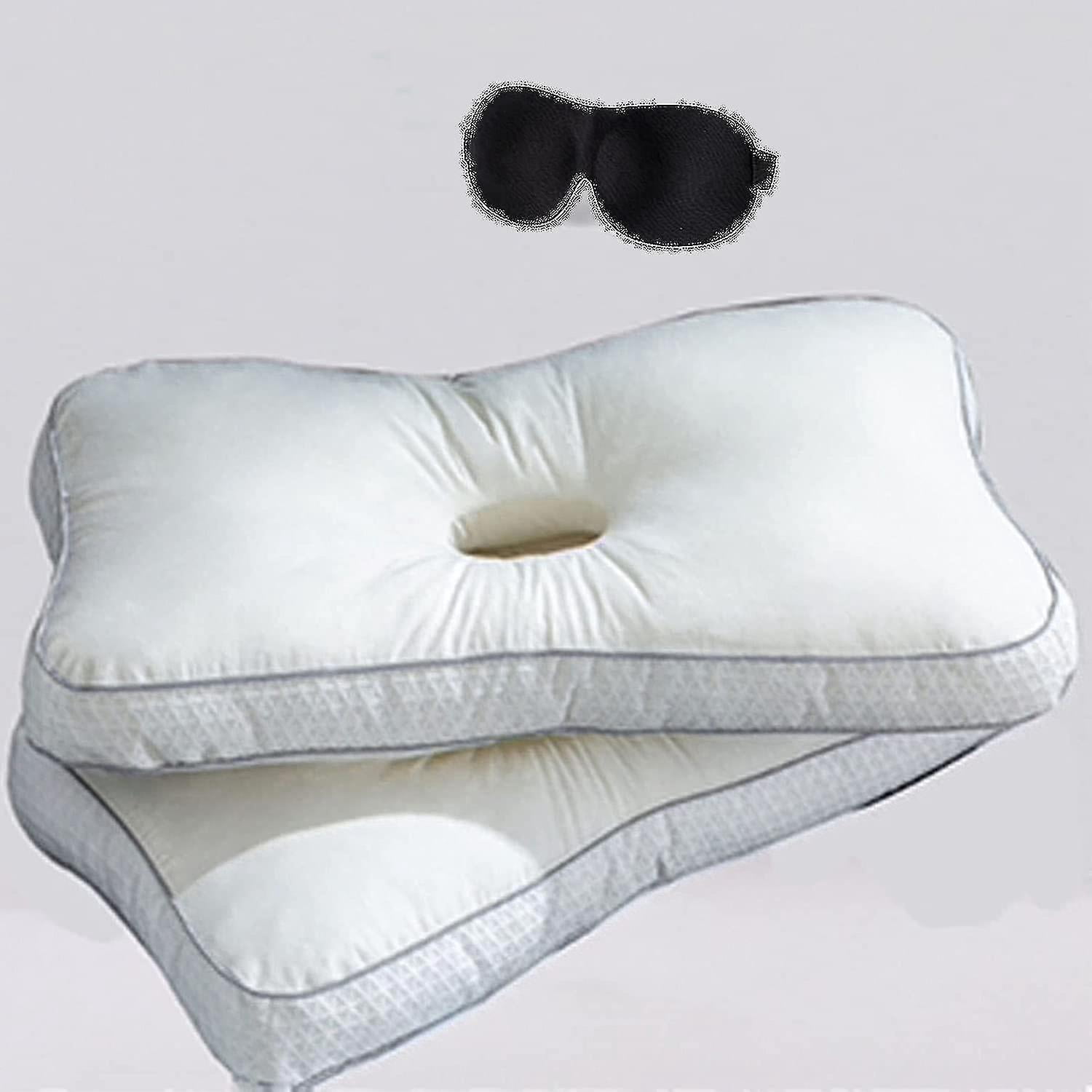 Hywell Piercing Pillow For Side Sleepers, Ear Pillows With Ear Hole,for Ear Pressure Relief, Cnh Pai (bean)