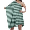 thumbnail image 3 of Moomaya Robe d'Été à Épaules Imprimées Robes de Cocktail pour Femmes Robe de Plage, 3 of 6