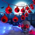 thumbnail image 5 of Amzcrzy Ghost Eye String Light Halloween Ghost Eye Led String Light Battery Box Courtyard Party Horror Ghost House Decoration Ghost Eye Light String Halloween Decor Garden Decor, 5 of 5