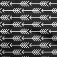 thumbnail image 1 of oneOone Polyester Spandex Black Fabric Arow Craft Projects Decor Fabric Printed By The Yard 56 Inch Wide, 1 of 5