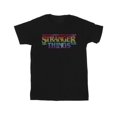thumbnail image 1 of Netflix T-Shirt Logo à Pois Arc-en-Ciel Stranger Things pour Hommes, 1 of 3