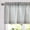 Pinstripe | Blue on Beige, variant on Linen Stripe Curtain Valance for Windows 16 Inch Blackout for Kitchen Living Room Bathroom Rustic Cottage Farmhouse Window Treatment Rod Pocket Design 1 Panel Black on Linen