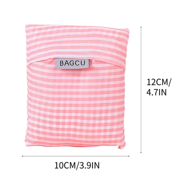 Reusable Shopping Bag Large Capacity Folding Nylon Grocery Bag with Reinforced Double-Stitched Seams and Machine Washable Design