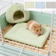 thumbnail image 1 of pstuiky Summer Cooling Pet Bed Ice Pad for Hamster Rabbit Small Animal Cage Portable Cooling Mat for Hot Weather |, 1 of 7