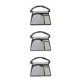 thumbnail image 4 of relayinert Waterproof Tool Apron Pouch For Heavy Duty And Tear Resistant Portable gray 3Set, 4 of 6