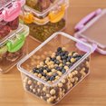 thumbnail image 2 of facefd Girls' INS Sealed Storage Transparent Mini Storage Box Salad Snacks Fruit Preservation Box Desktop Storage and Organization, 2 of 8