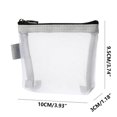 thumbnail image 1 of Birdeem Cosmetic Mesh Storage Bag Portable Travel Compact Lipstick Storage Bag Key Card Zipper Bag, 1 of 10