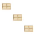thumbnail image 2 of Thinsony Jewelry Display Tray Case Beads Holder Ladies Bangles Gemstone Stackable 4 grids 7.87x5.91x1.38 Inch 3Set, 2 of 6