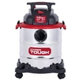 thumbnail image 1 of Hyper Tough 6 Gallon Stainless Steel Wet/Dry Vacuum, 1 of 9