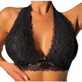 thumbnail image 2 of DecSea Front Closure Bra for Womens Cami Lace Comfort Wireless Full Coverage Womans Sleep Bra, 2 of 7