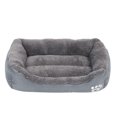 thumbnail image 1 of LSLJS Dog Bed Medium Warm Soft Comfortable Pet Bed Sofa for Medium Dogs Cats Small Pe, 1 of 2