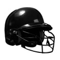 thumbnail image 2 of Lipstore Baseball Batting Helmet with Face Sports Softball Black, 2 of 8