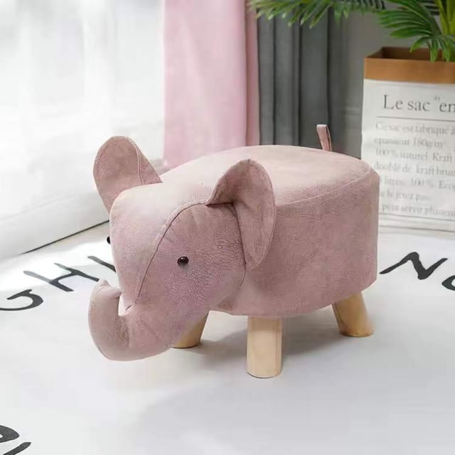 Tabourets Repose-Pieds Animaux Polyvalents Mignons Dessin Animé Petit Banc pour Maison Jardin d'Enfants