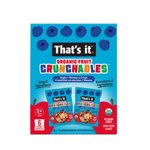 That's it. Organic Apple Blueberry Crunchables 6ct 10g