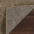 thumbnail image 2 of Rug Branch Hogar Abstract Indoor Outdoor Area Rug, Brown Beige, Boho - Living Room, Bedroom, Dining Room, and Kitchen, 2 of 5