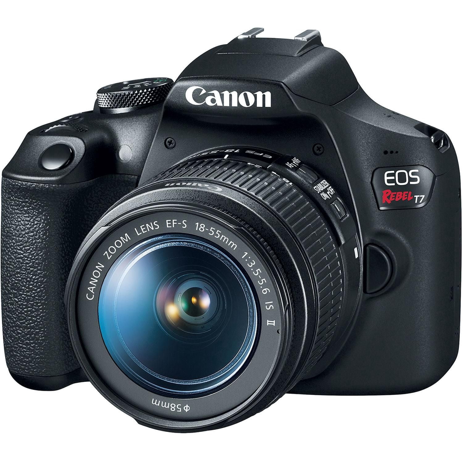 Appareil photo reflex numérique Canon EOS Rebel T7 avec objectif 18-55 mm