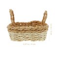 thumbnail image 2 of IFANLANDOR Mini Model Toy 1Piece Adorable Miniature Basket Khaki Color for Children and Parents, 2 of 5
