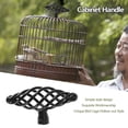 thumbnail image 4 of Handle Iron Matt Black Birdcage Solid Cabinet Handle Simple Style Furniture Door Accessory#3-0, 4 of 8