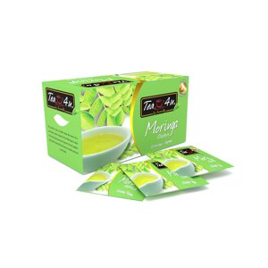 Tea4U Moringa Herbal Infusion, Moringa Oleifera from Sri Lanka, box of 25 teabags
