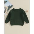 thumbnail image 2 of FAROOT Chandail d'Automne pour Tout-Petit Bébé, Tricot Uni à Manches Longues et Col Rond, 2 of 9